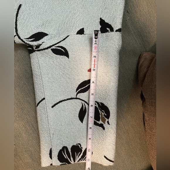 ZARA MANTEL JACKE BLUMEN KIMONO FLORAL PRINT JACQUARD COAT - Picture 9 of 15